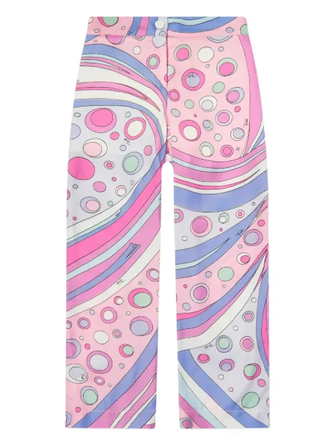 PUCCI Junior cotton trousers 