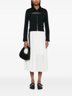 sacaiサカイ★ホワイト ハンカチーフヘム ミディアムスカート sacai(サカイ)スカート - FARFETCH