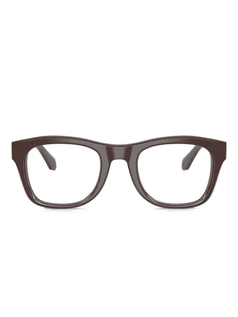 Giorgio Armani rectangle frame glasses