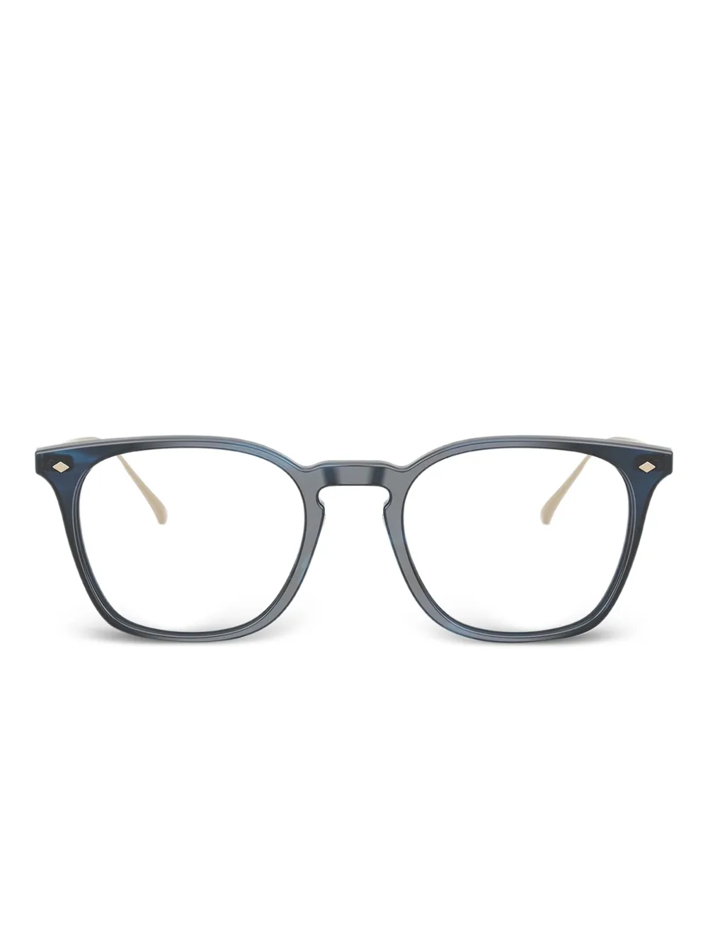 Giorgio Armani Bril met vierkant montuur 6209 STRIPED BLUE