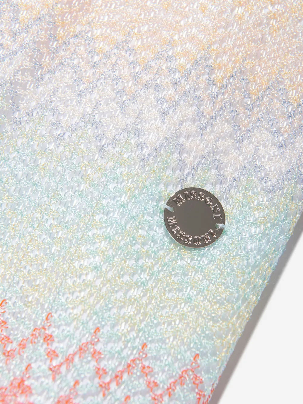 Missoni Kids Broek met zigzag-patroon Roze