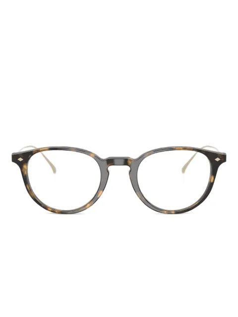 Giorgio Armani lunettes de vue à clip solaire