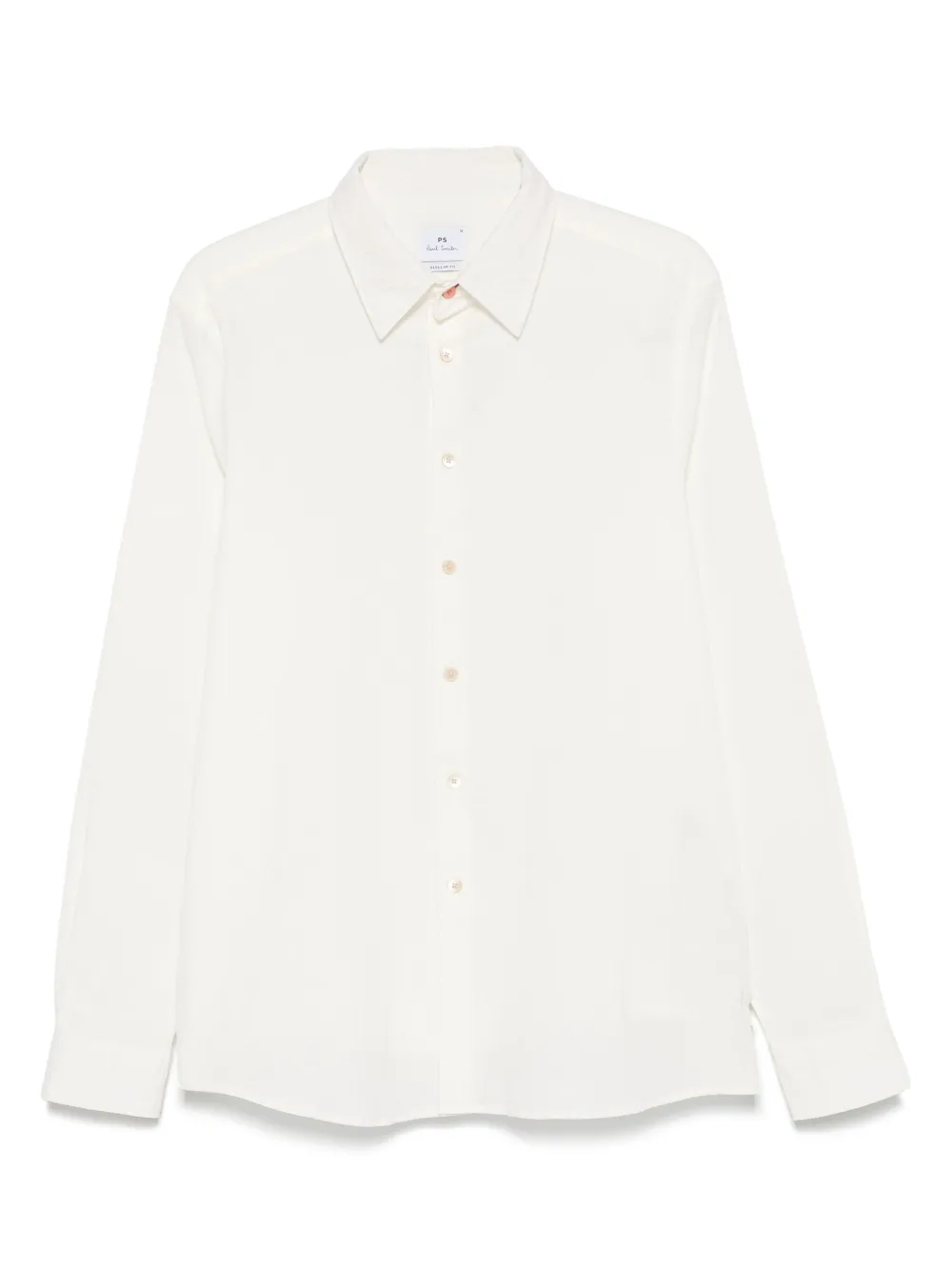 PS Paul Smith シアサッカー シャツ - ホワイト PS Paul Smith シアサッカー シャツ - ホワイト