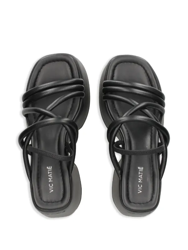 Vic Matie 110mm Platform Sandals | Black | FARFETCH TR