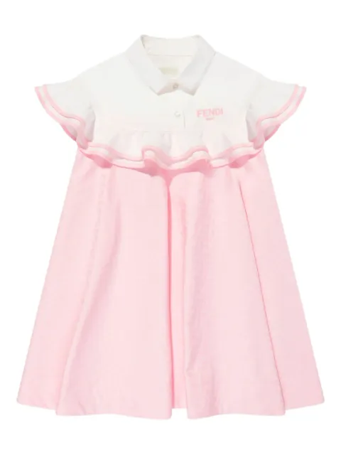 Fendi Kids Abito con logo