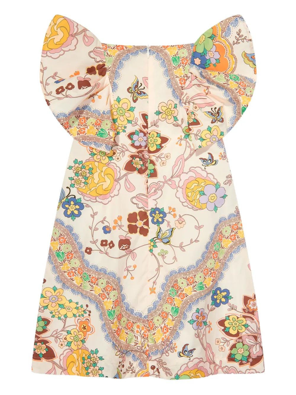 ETRO FLOWER-PRINT COTTON DRESS
