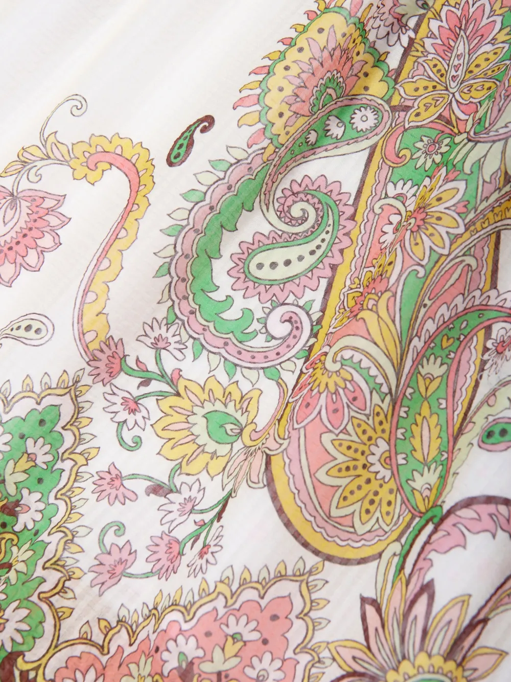 ETRO KIDS Jurk met bloemenprint Wit