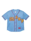 Supreme Old English ""SS 25 - Light Blue"" baseball jersey