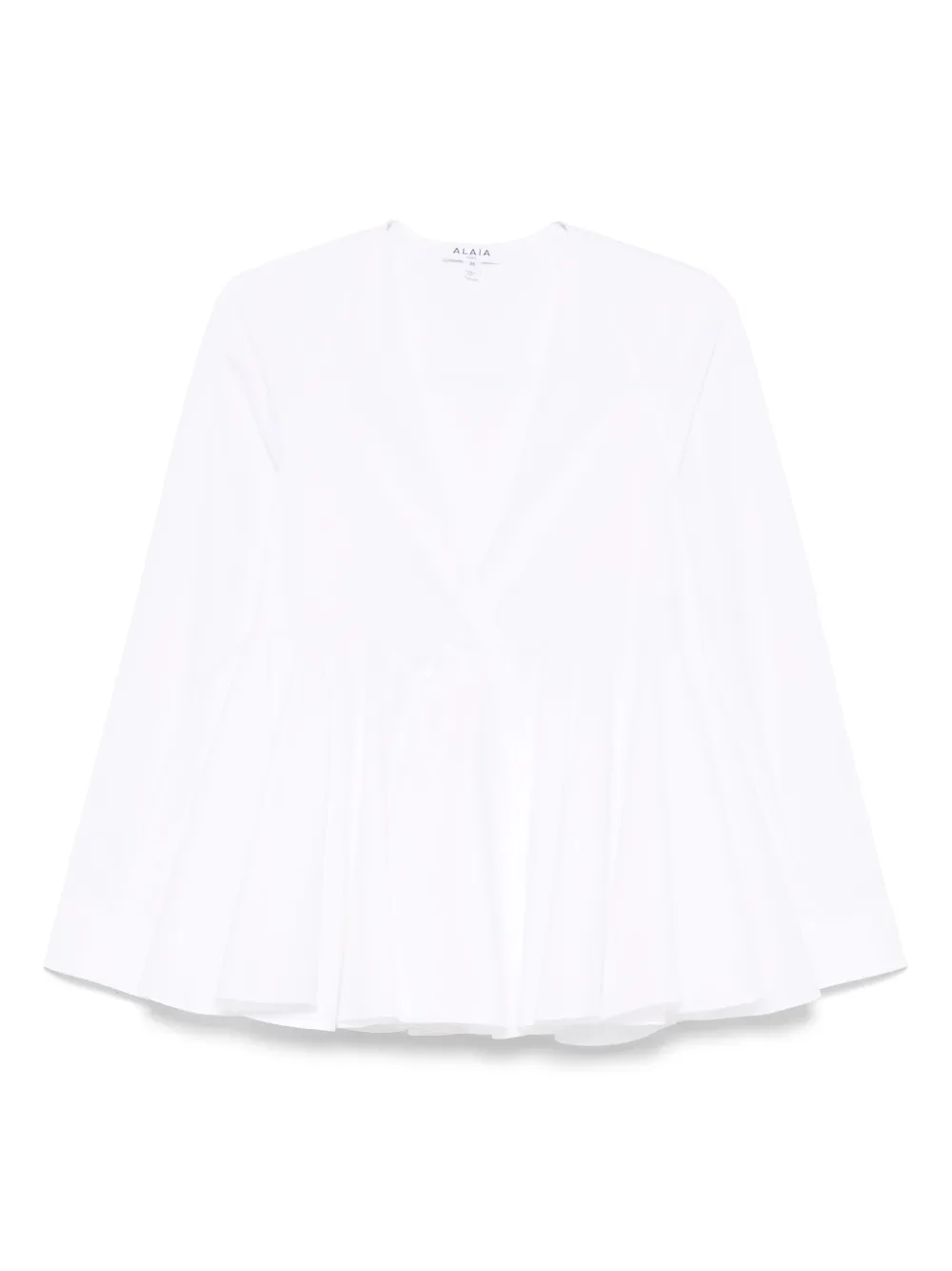 Alaïa flare shirt | White | Image 1