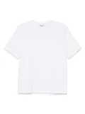 Auralee jersey T-shirt - White