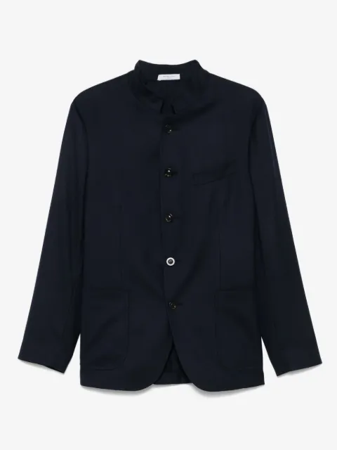 Boglioli Blazer con colletto a cinturino