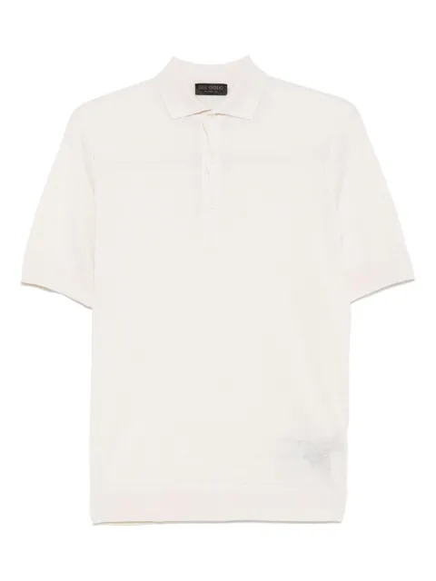 Dell'oglio fine-knit polo shirt