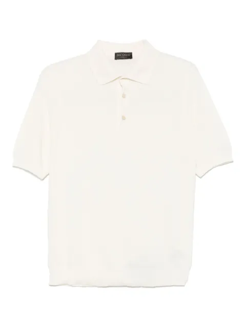 Dell'oglio Gestricktes Poloshirt