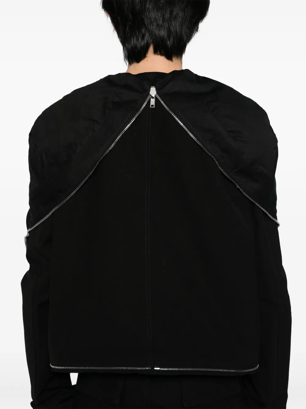 Rick Owens Cropped Headon Jacket | Black | FARFETCH