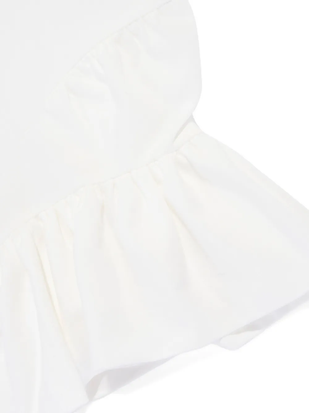 Fendi Kids T-shirt met logoprint Wit