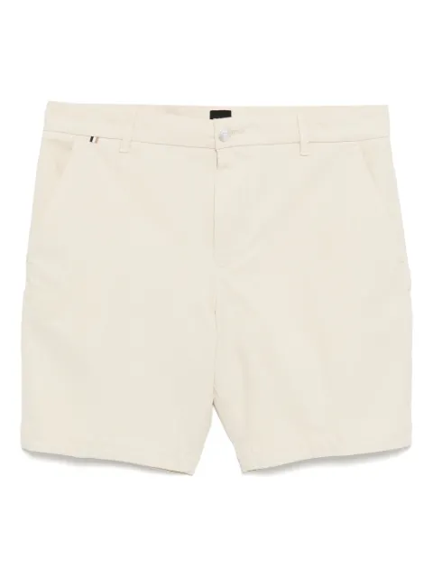 BOSS structured-stretch shorts