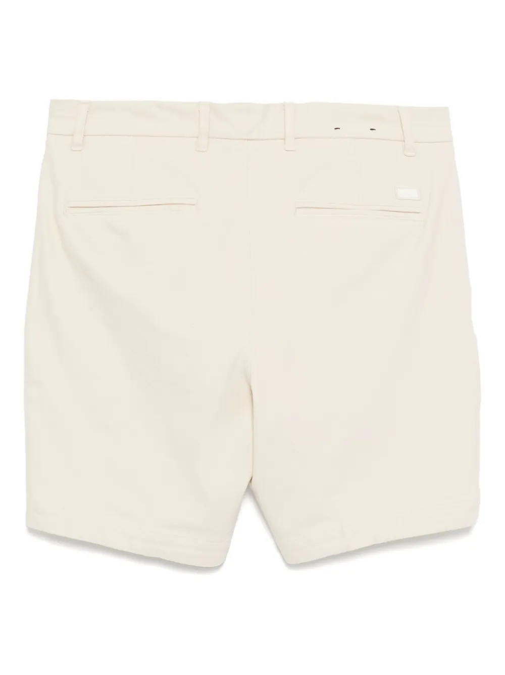 BOSS Stretch shorts met structuur Beige
