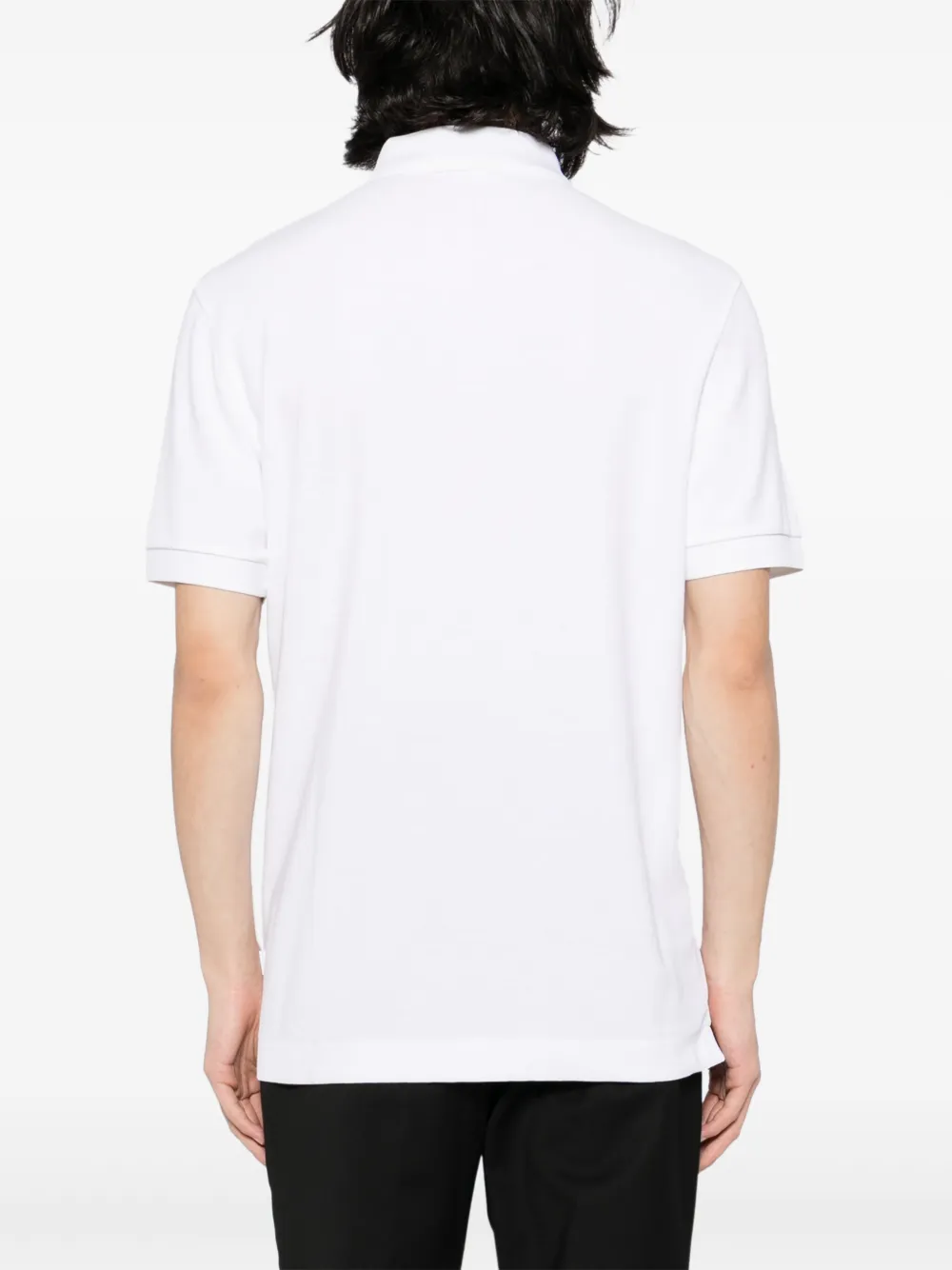 BOSS Poloshirt met korte mouwen Wit