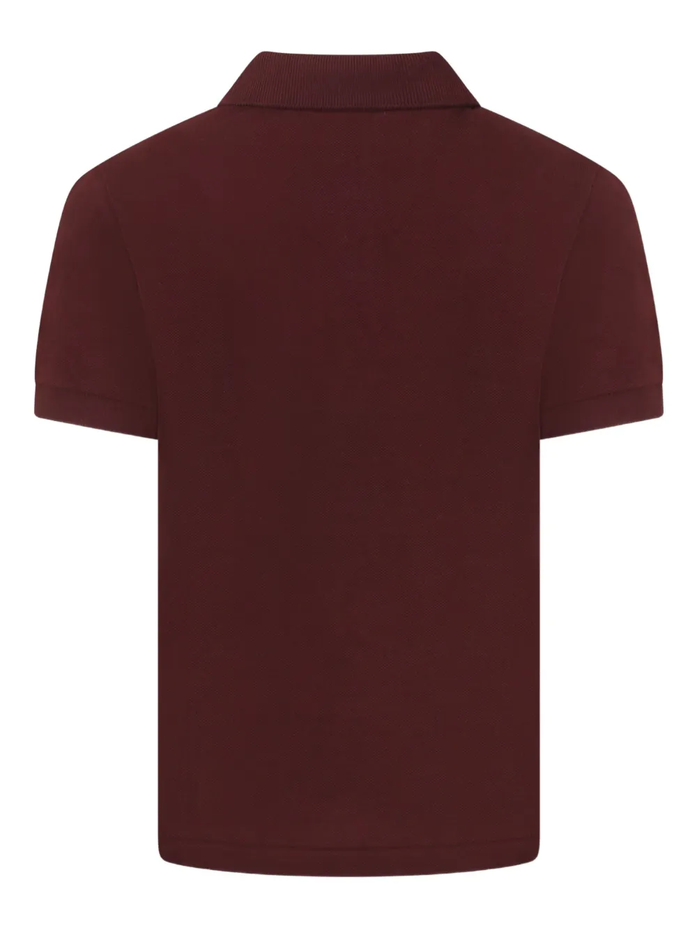 Lacoste Kids Poloshirt met geborduurd logo Rood