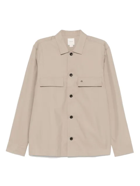 Calvin Klein twill overshirt