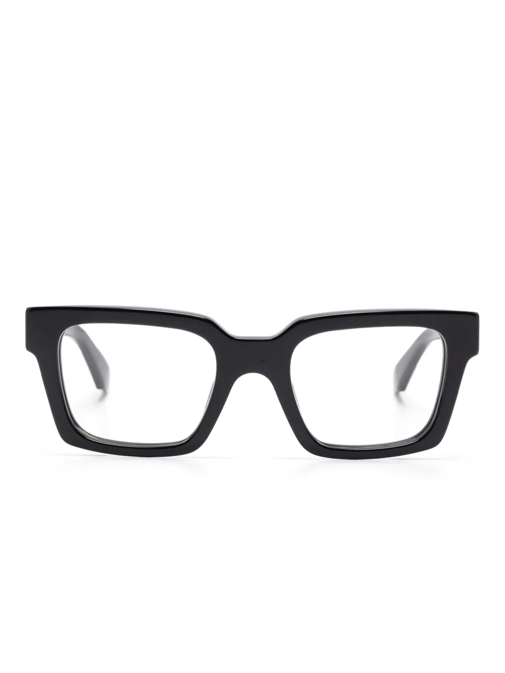 Off-White Eyewear アローモチーフ 眼鏡フレーム - ブラック Off-White Eyewear アローモチーフ 眼鏡フレーム - ブラック