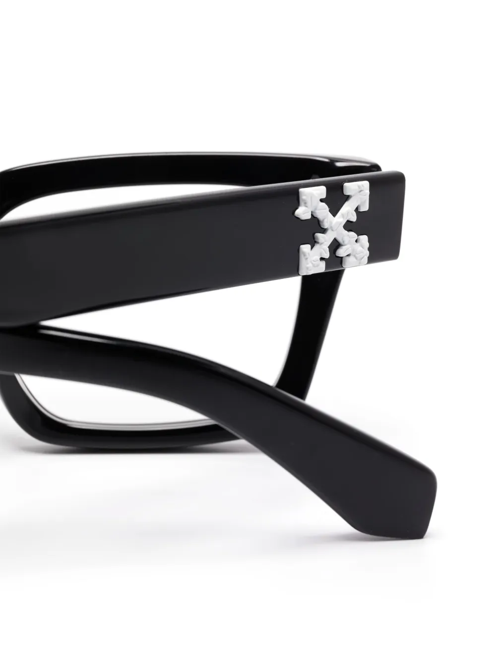 Off-White Eyewear Bril met Arrows-patroon Zwart