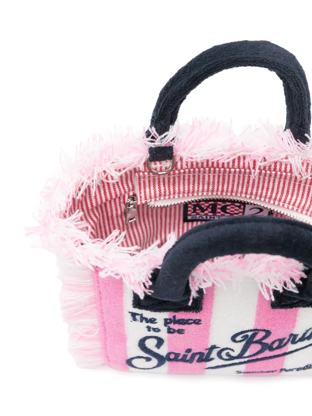 MC2 Saint Barth Kleine Vanity shopper Roze