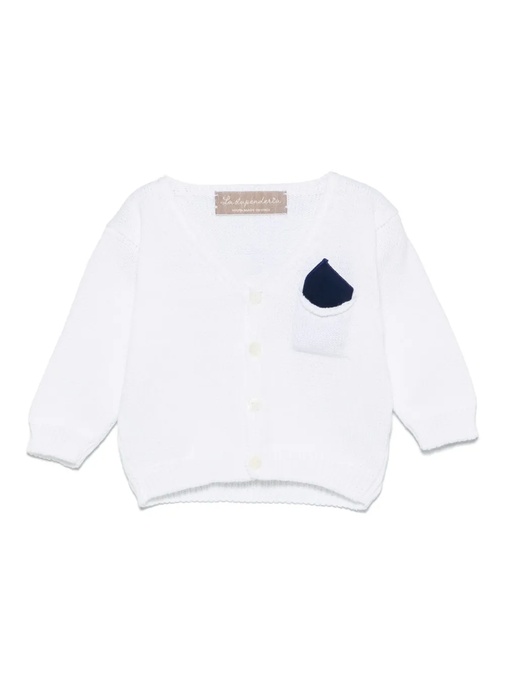 La Stupenderia cotton cardigan | White | Image 1