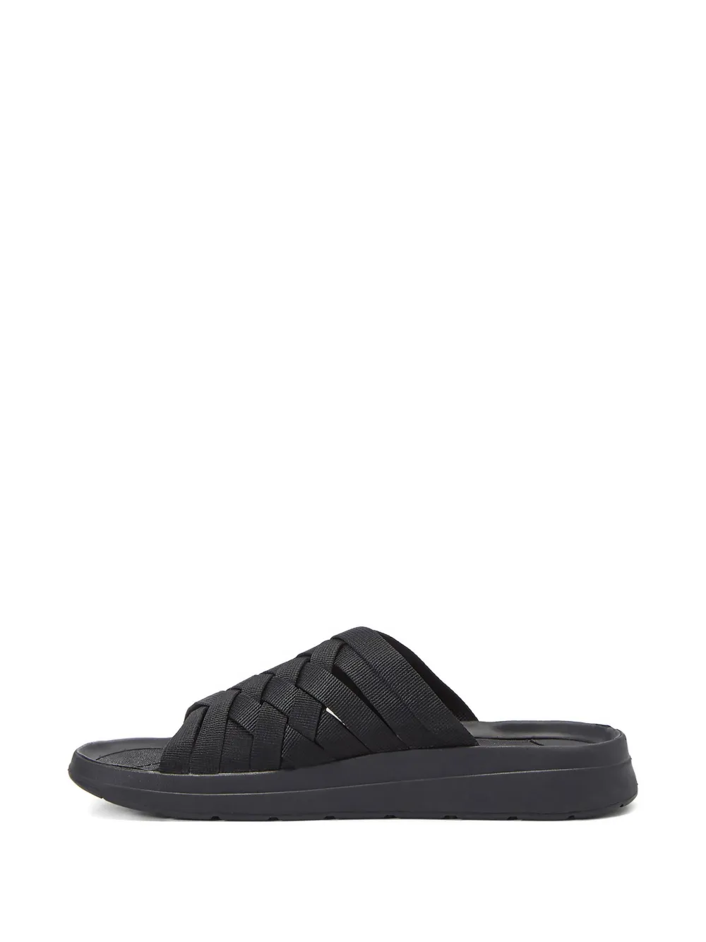 Malibu Sandals woven slides Black