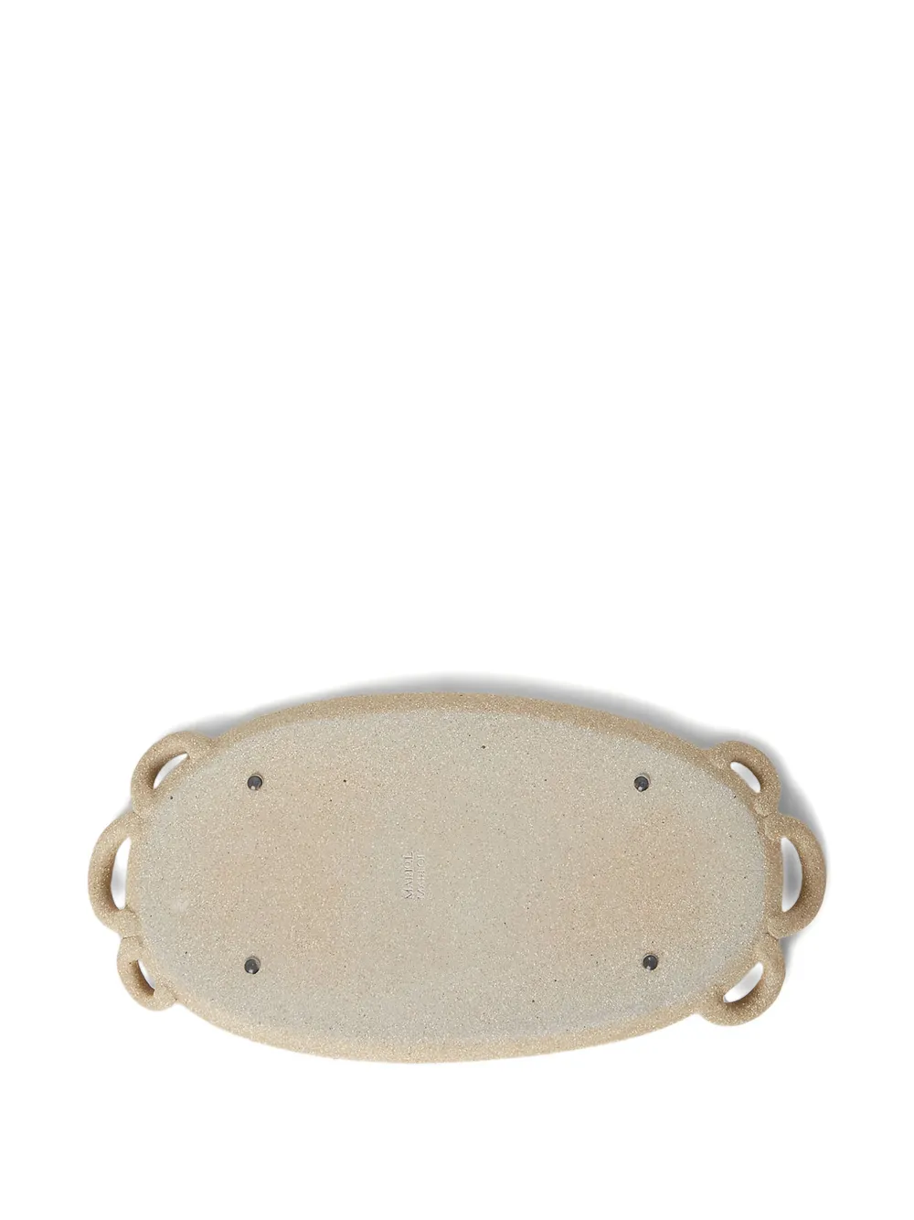 Marloe Marloe Emalla Oval Tray In Gold