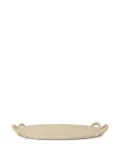 Marloe Marloe Emalla oval tray - Brown