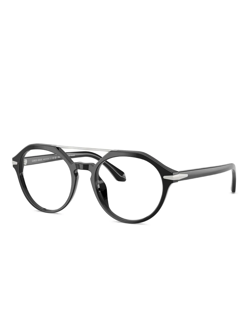 Giorgio Armani lunettes de vue à monture géométrique | Image 2