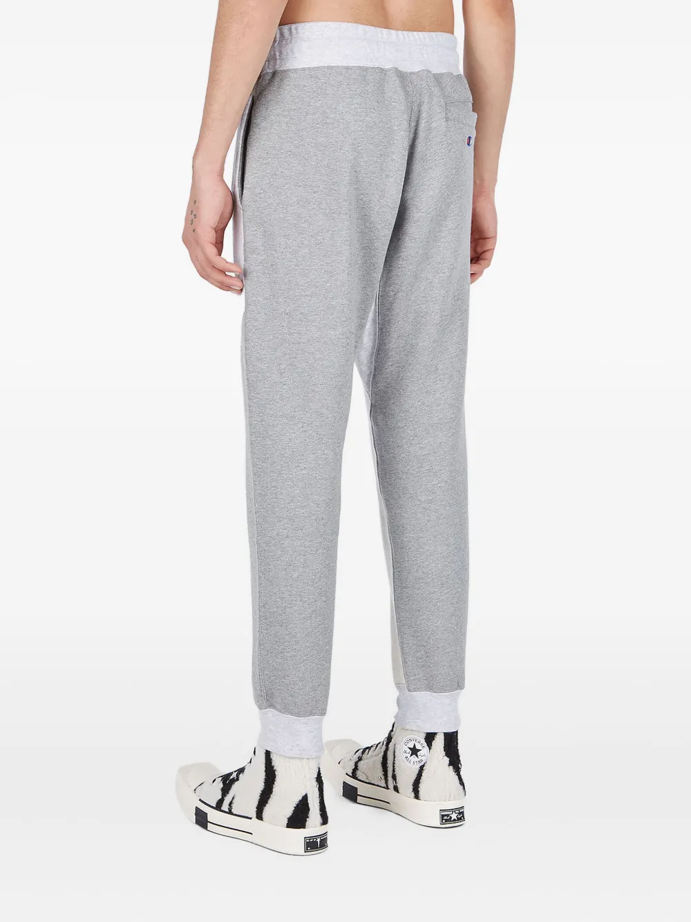 Anrealage x Champion panelled drawstring track pants Wit