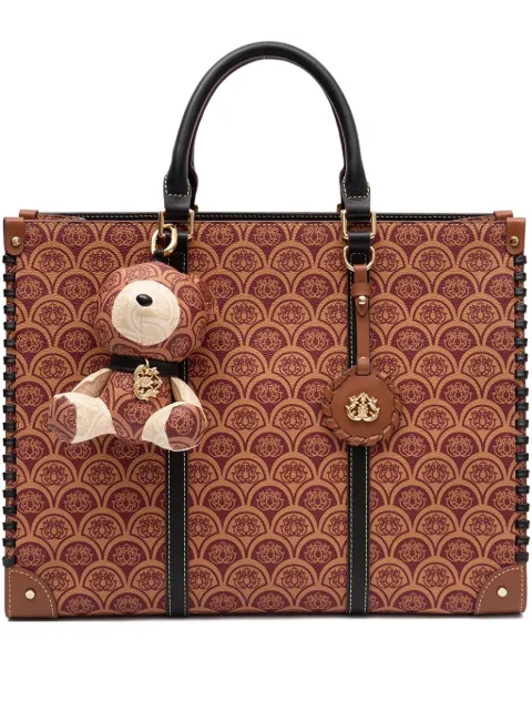 Isla leather tote bag