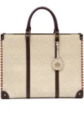 Isla Monogram tote bag - Neutrals