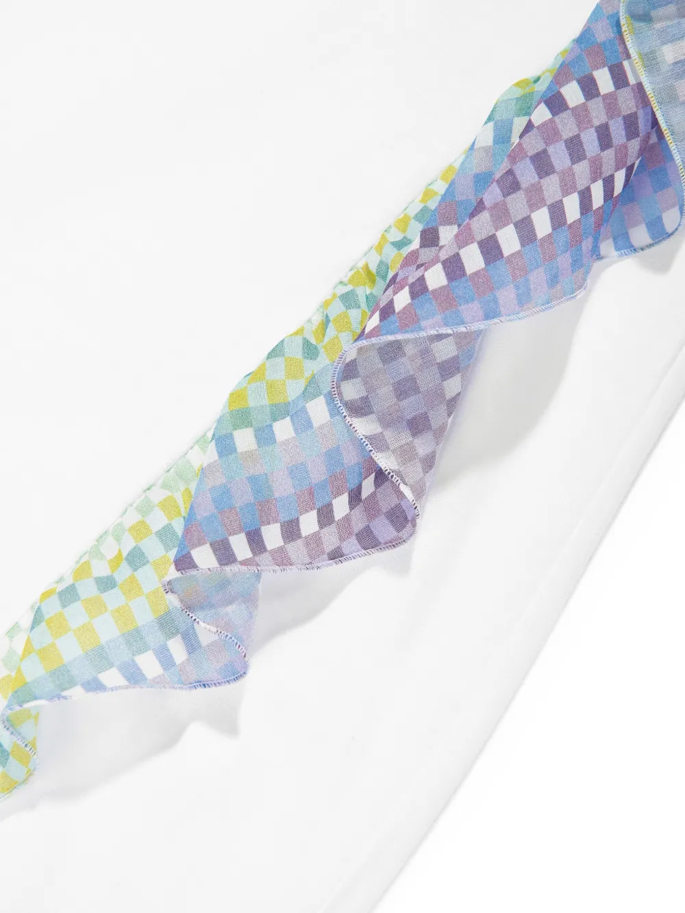 Missoni Kids Jurk verfraaid met kristallen Wit
