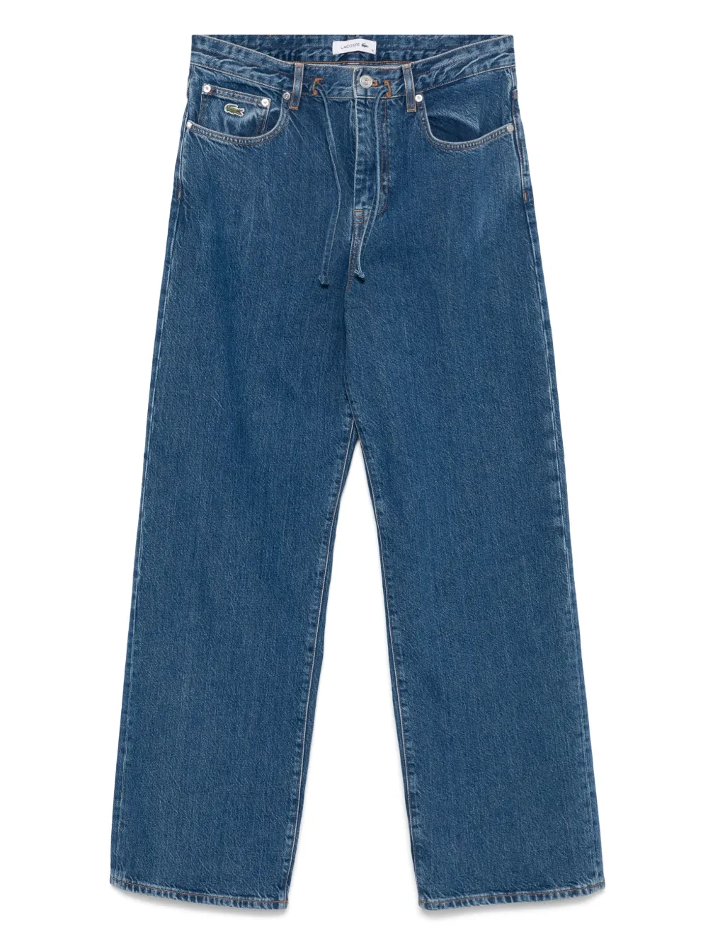 logo-patch jeans