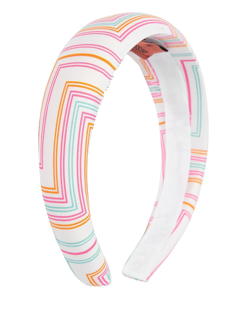 Missoni Kids Haarband met patroon Wit