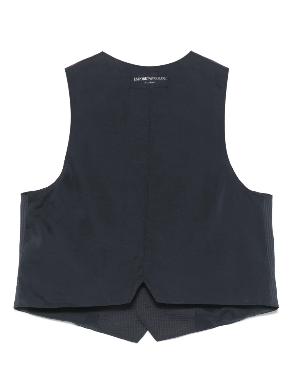 Emporio Armani Kids Gilet met vlakken Blauw