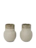 Marloe Marloe speckled clay cups - Neutrals