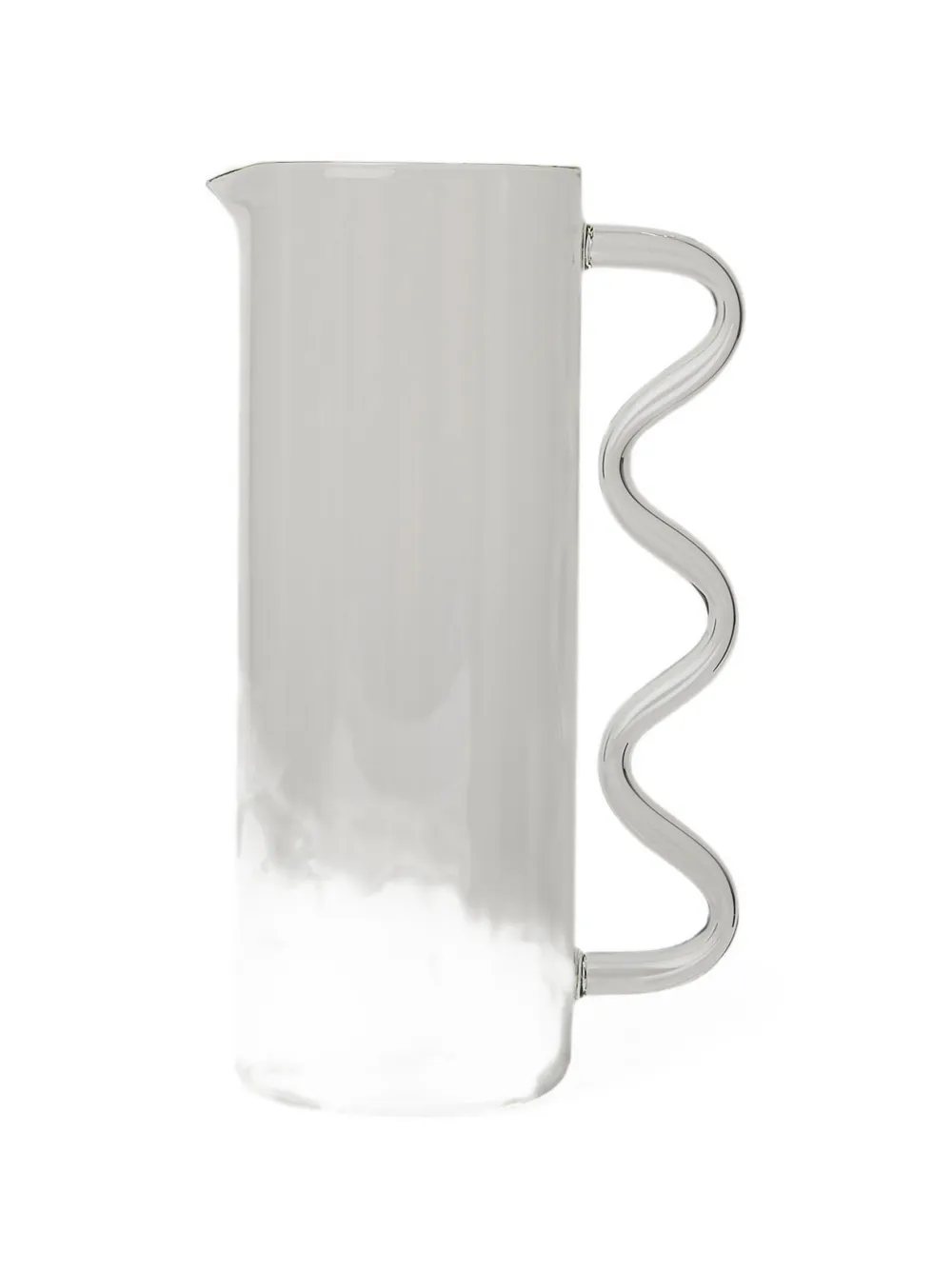 Sophie Lou Jacobsen wavy-handle pitcher - Bianco