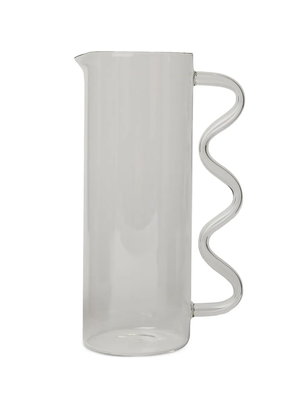 Sophie Lou Jacobsen wavy-handle pitcher - Weiß