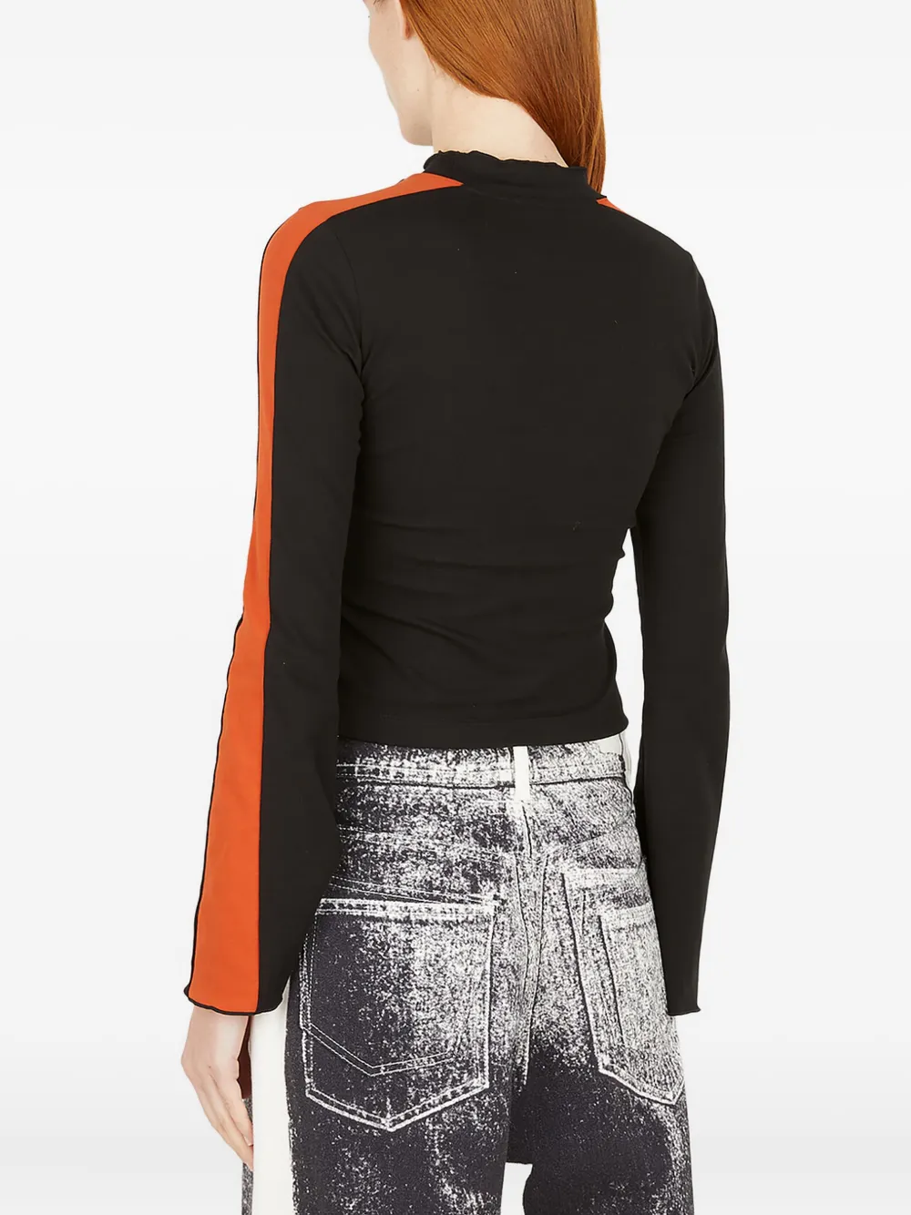 Perks And Mini Maya Long Sleeve T-shirt In Black