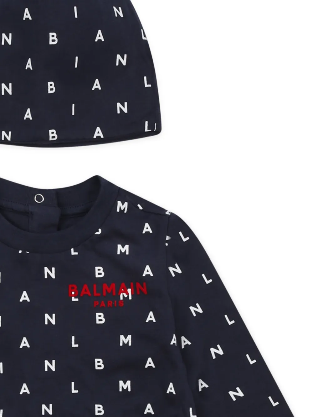 Balmain Kids Body met monogram Blauw