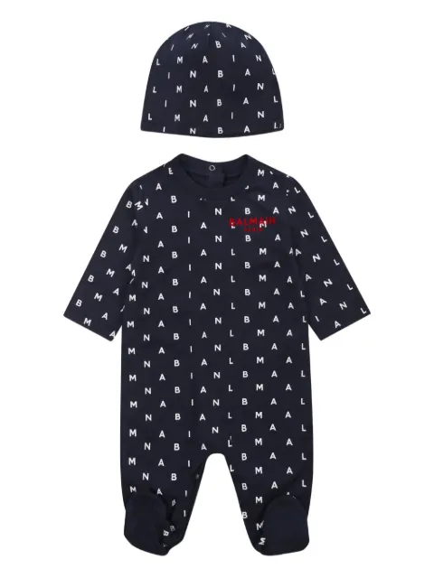 Balmain Kids بودي بنقش مونوغرام