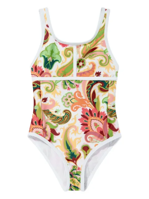 ETRO KIDS floral-print swimsuit