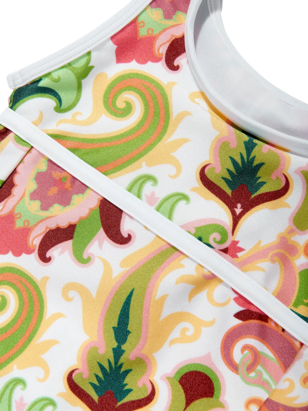 ETRO KIDS Badpak met bloemenprint Wit