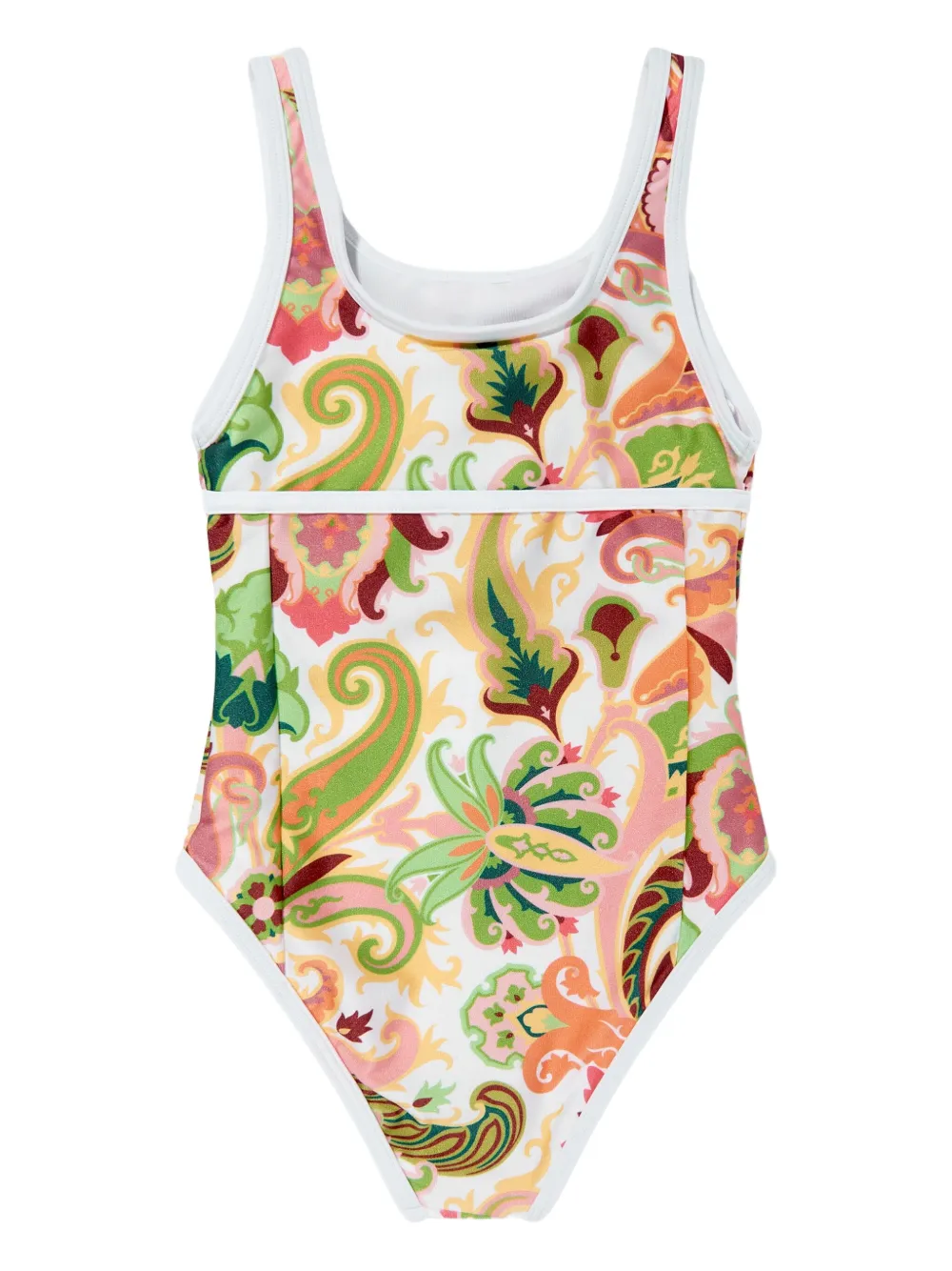 ETRO KIDS Badpak met bloemenprint Wit