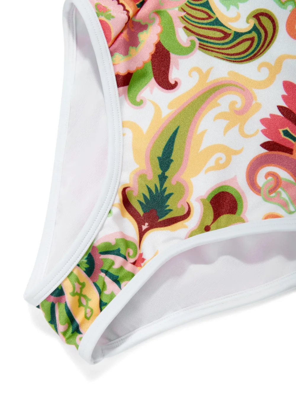 ETRO KIDS Badpak met bloemenprint Wit