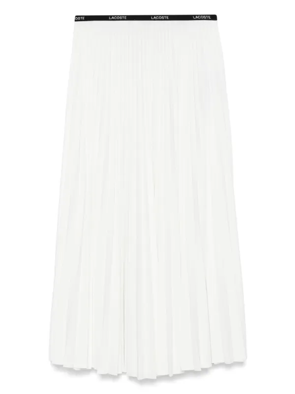Lacoste プリーツスカート 白 Lacoste プリーツ スカート | ホワイト | FARFETCH JP